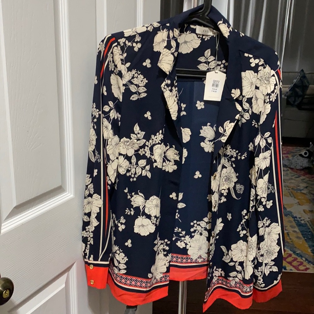Oasis floral blouse